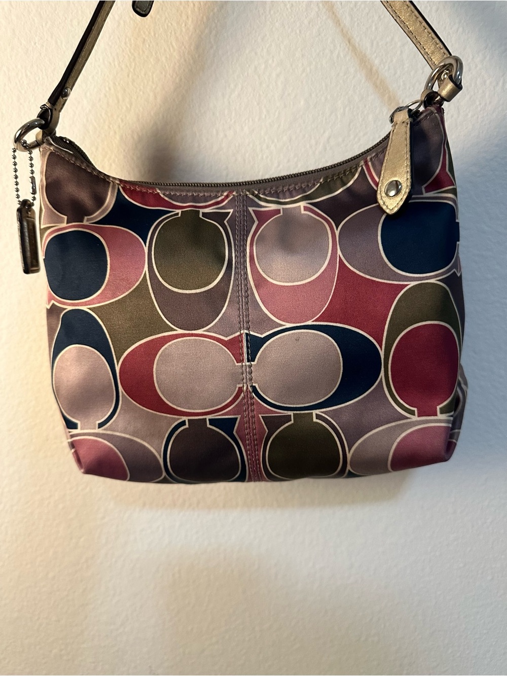 Coach Soho Optic Lynn F19193 Multicolor Hobo Shoulder Bag - Picture 8 of 9
